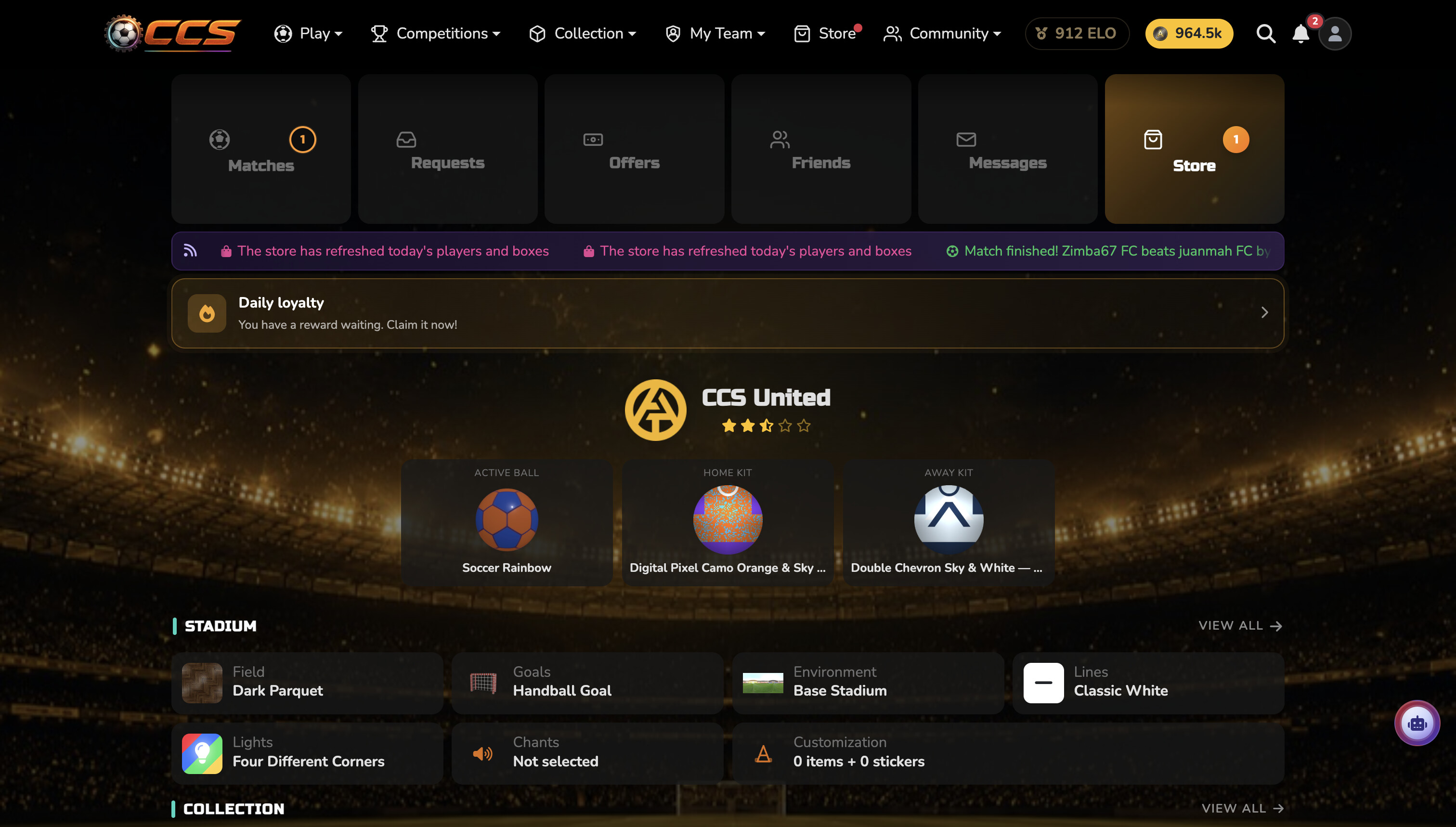 Crown Caps Soccer screenshot 9