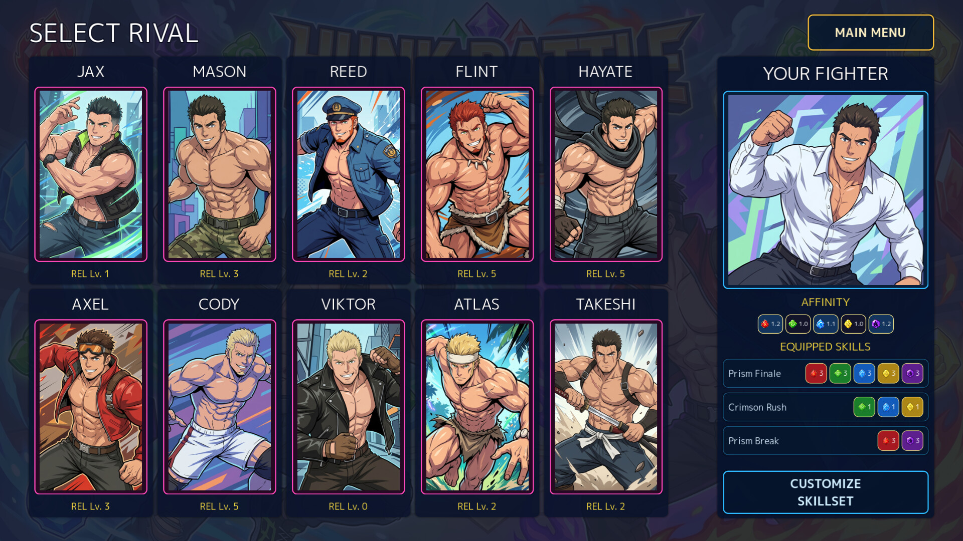 Hunk Battle Gems screenshot 1