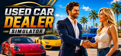 Used Car Dealer Simulator — Steam header