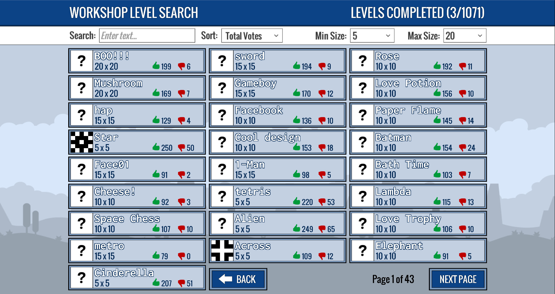 Picross Touch screenshot 2