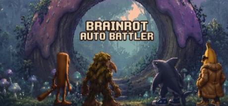 Brainrot Autobattler — Steam header