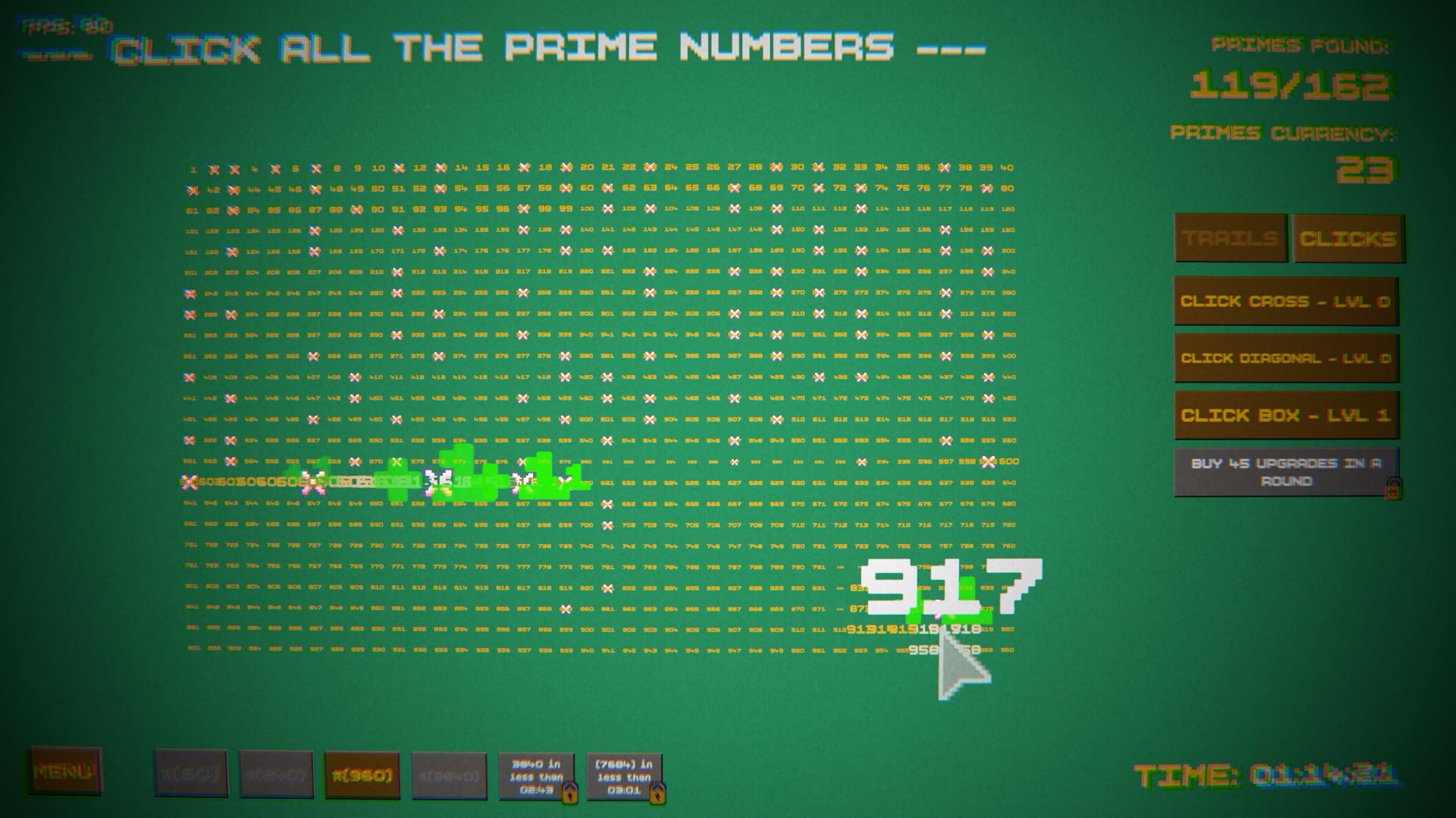 Idle Primes screenshot 1