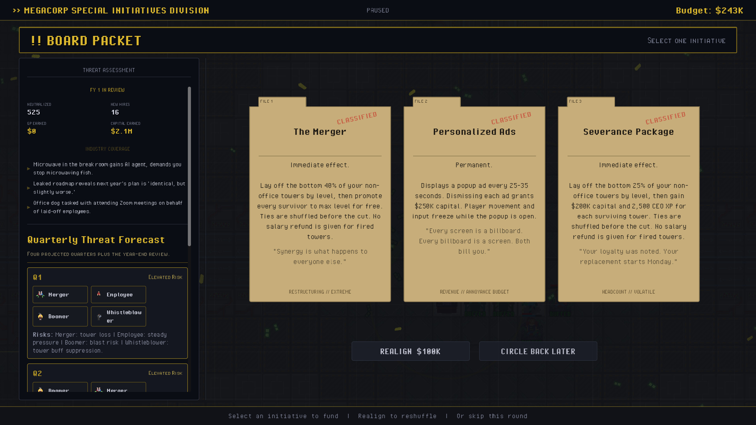 Hostile Takeover, Inc. screenshot 8