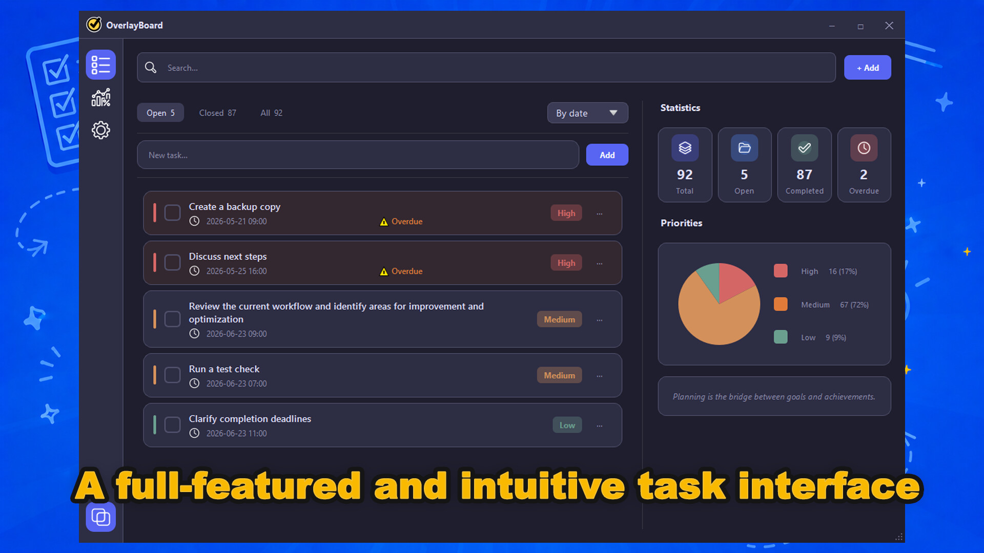 OverlayBoard screenshot 2