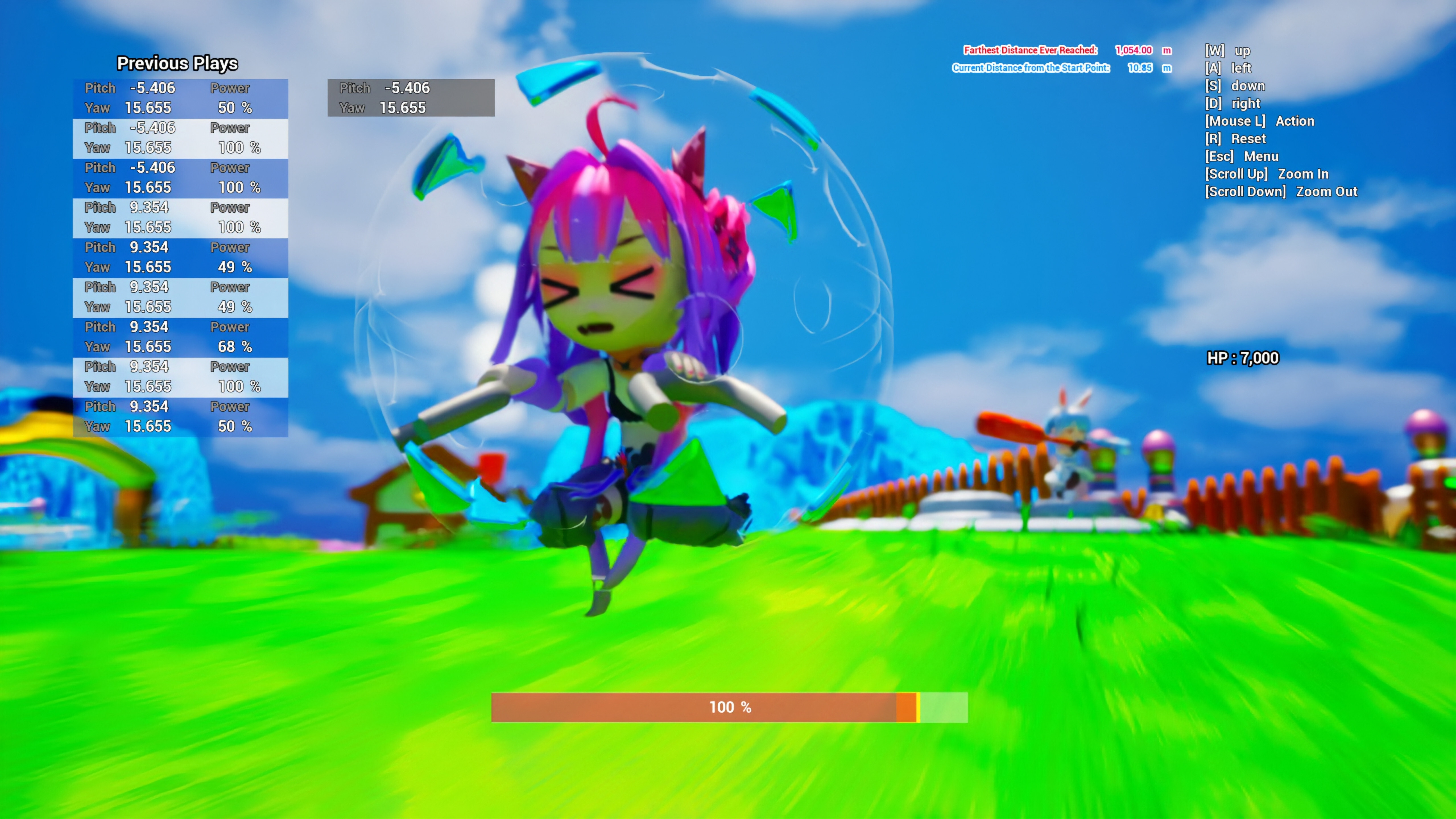 PekoDownhillHurl screenshot 3