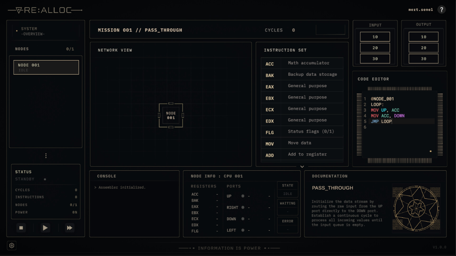 RE_ALLOC screenshot 1