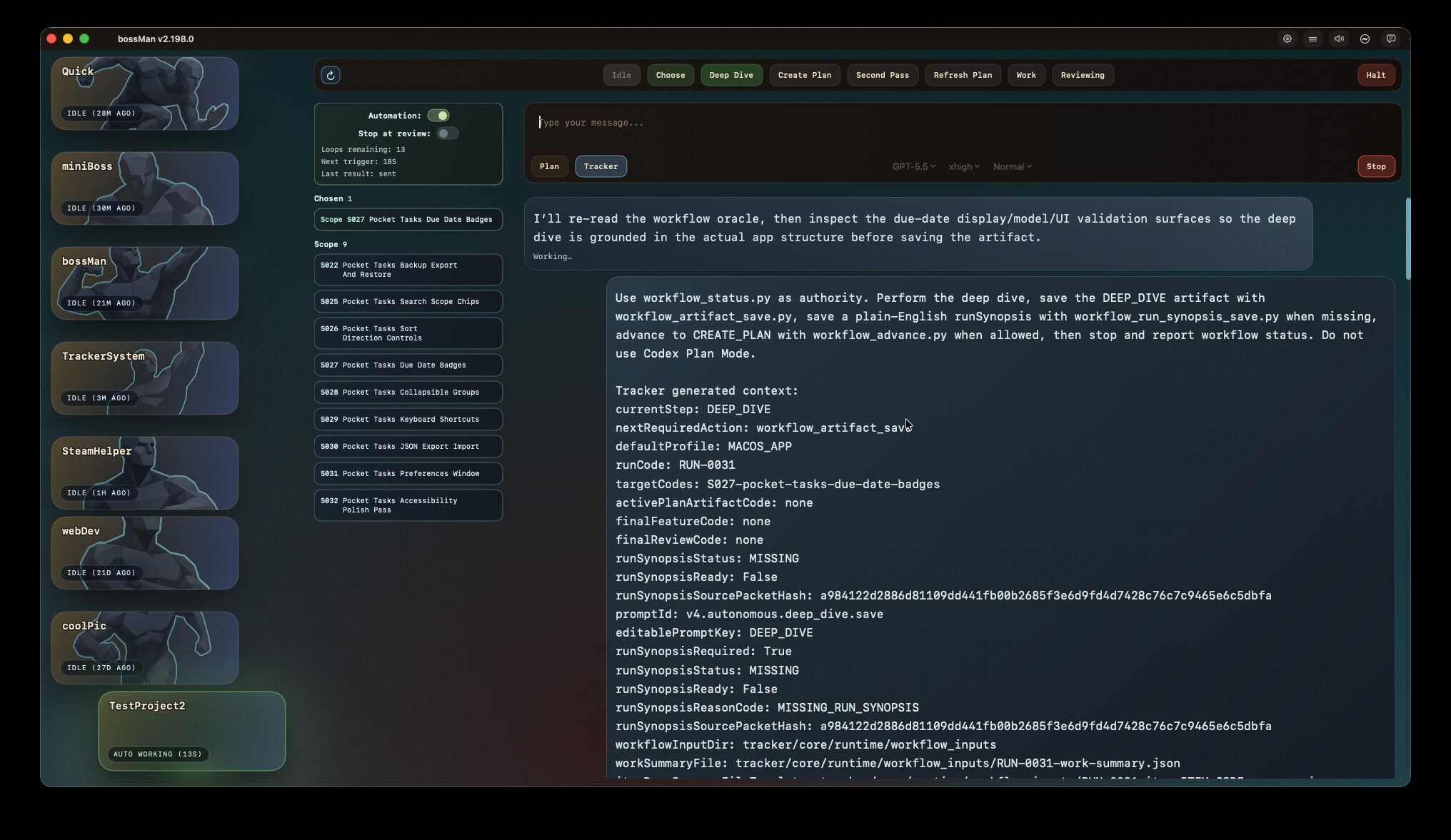 bossMan screenshot 1