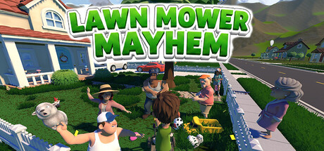 Lawn Mower Mayhem — Steam header