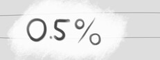 0.5%