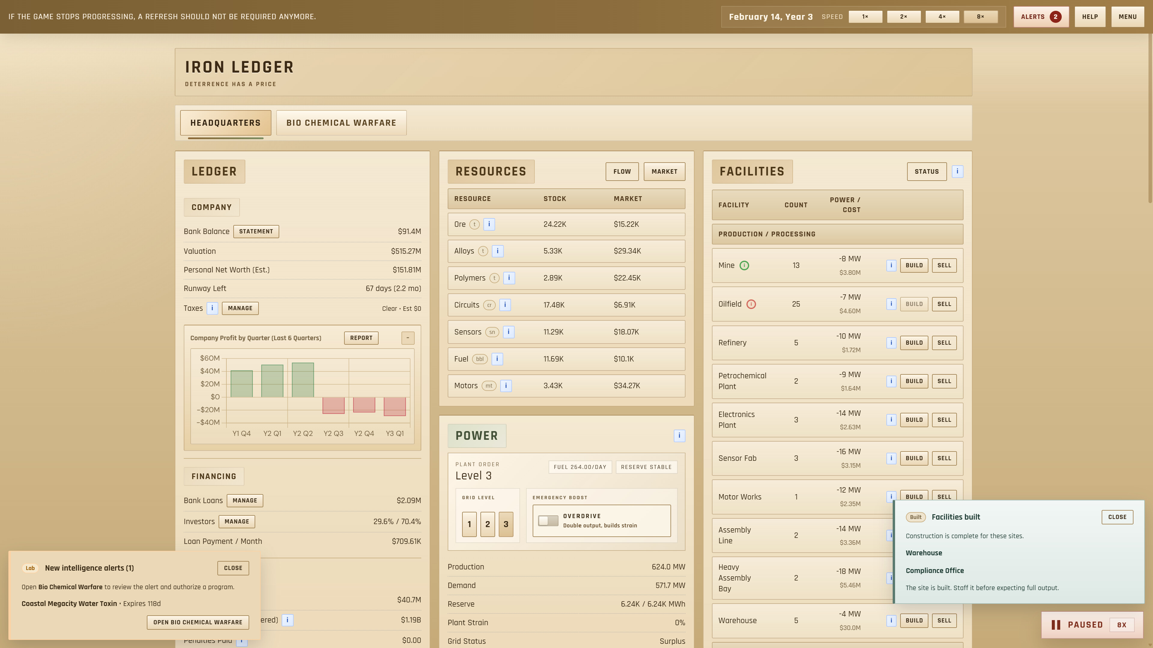 Iron Ledger screenshot 4