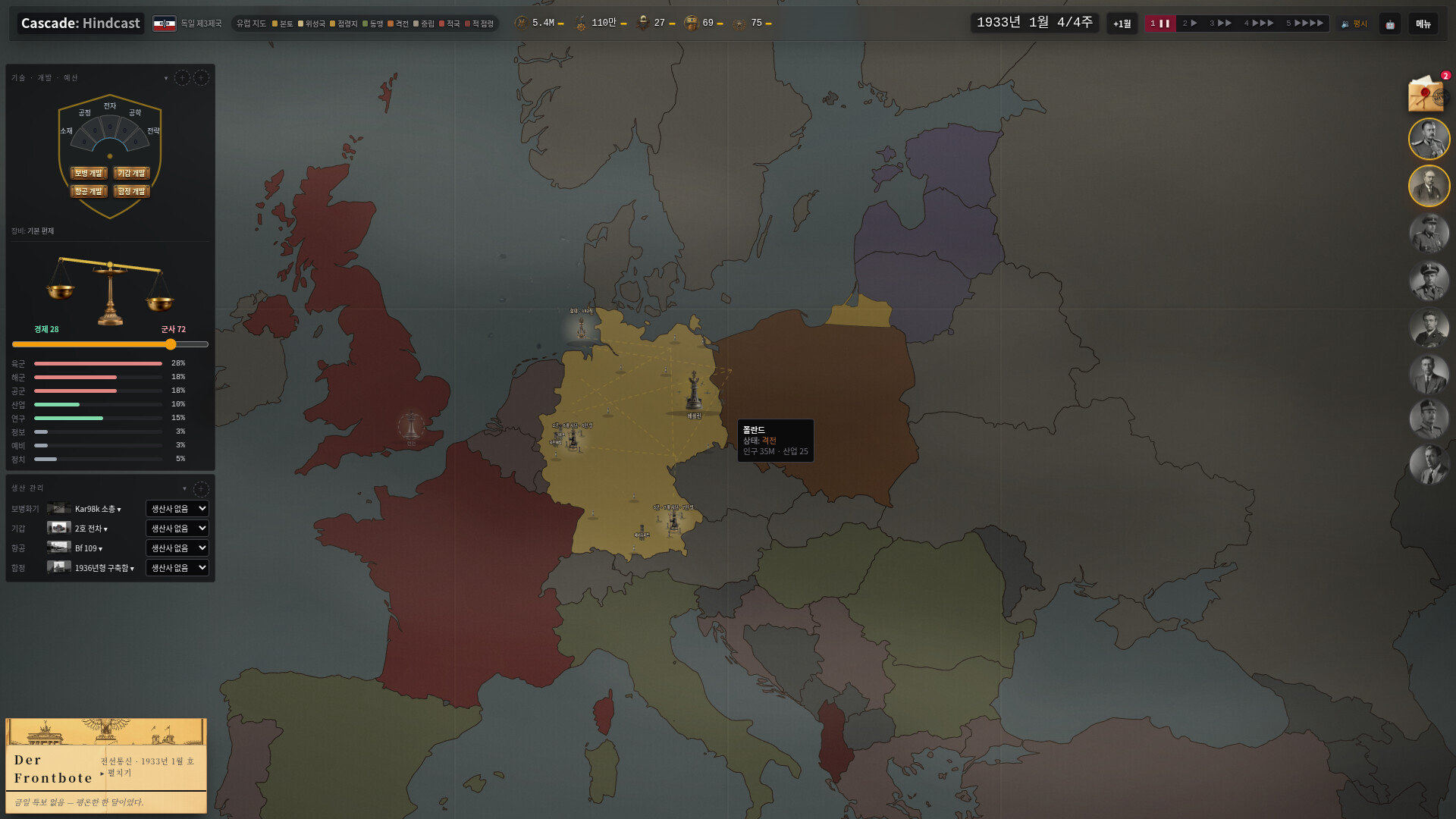 Cascade: Hindcast screenshot 2