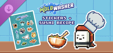 Moldwasher - Stickers + Sushi Recipe