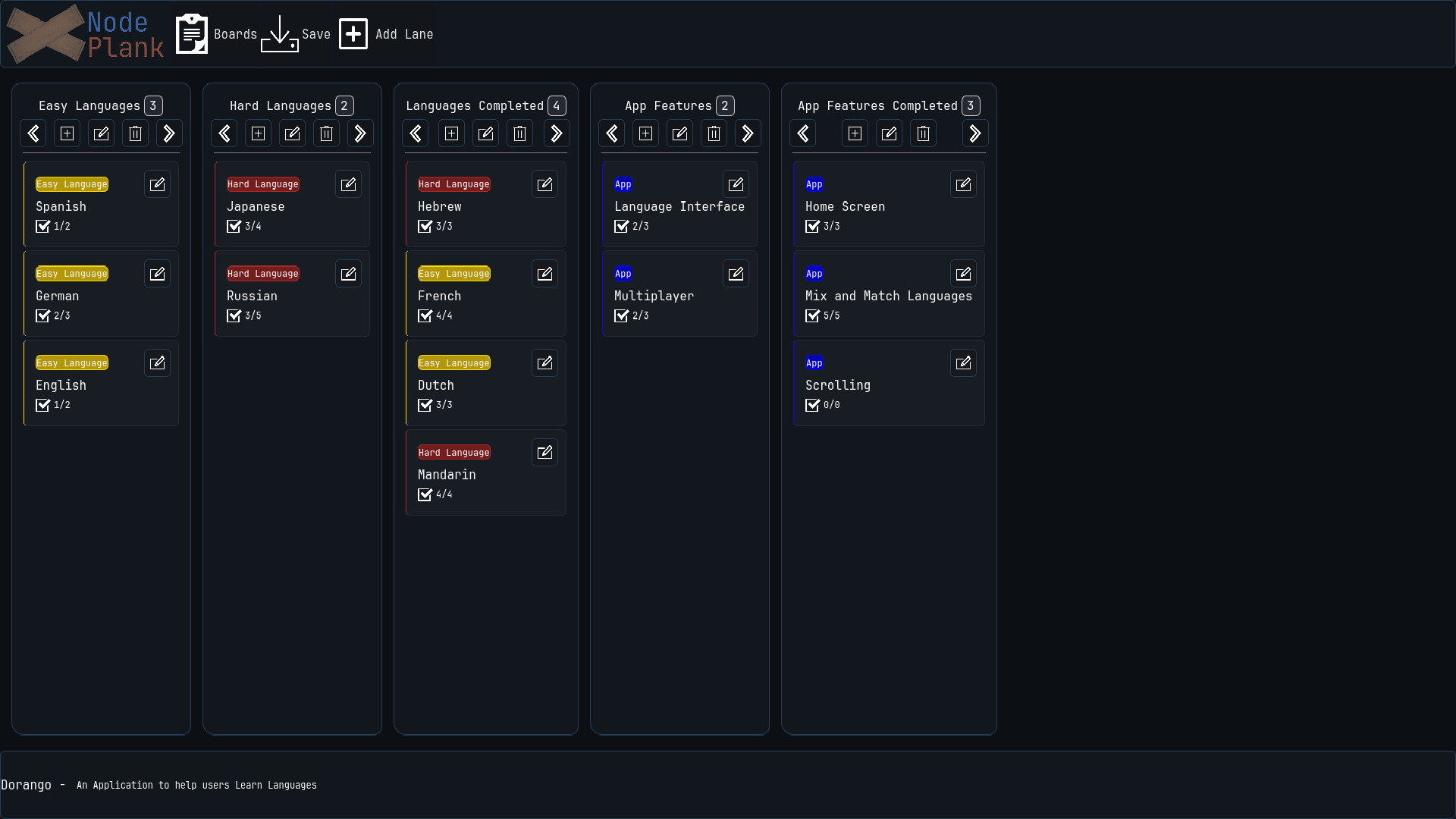 Node Plank screenshot 2