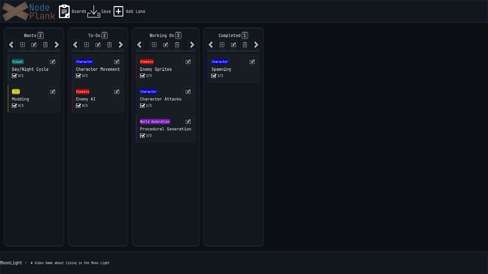 Node Plank screenshot 1