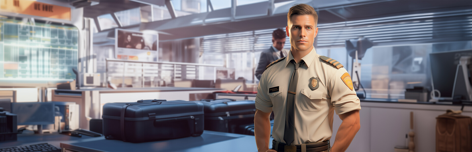Airport Police Contraband Simulator - Border Patrol Demo