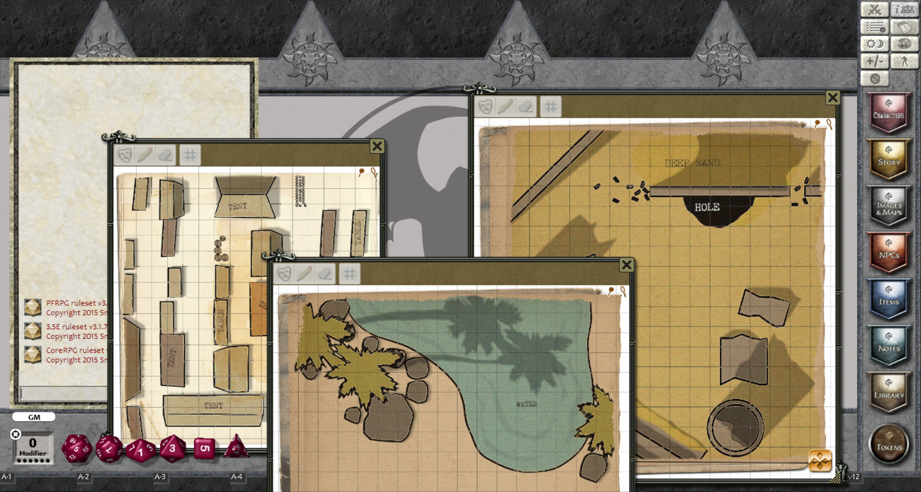 Fantasy Grounds - Pulp Themed Maps screenshot 3