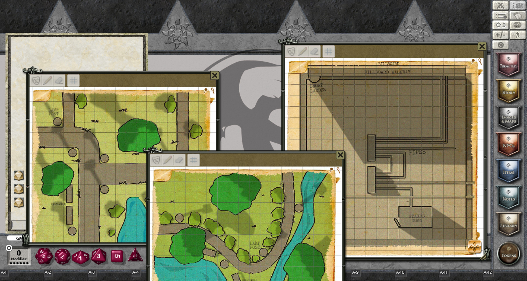 Fantasy Grounds - Pulp Themed Maps screenshot 4
