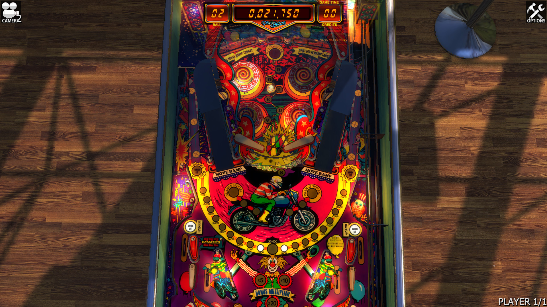 Zaccaria Pinball - Devil Riders Table screenshot 2