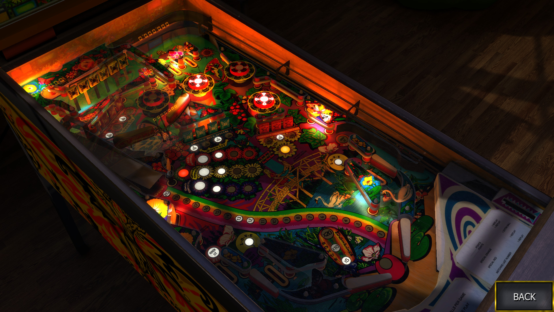 Zaccaria Pinball - Farfalla Table screenshot 4