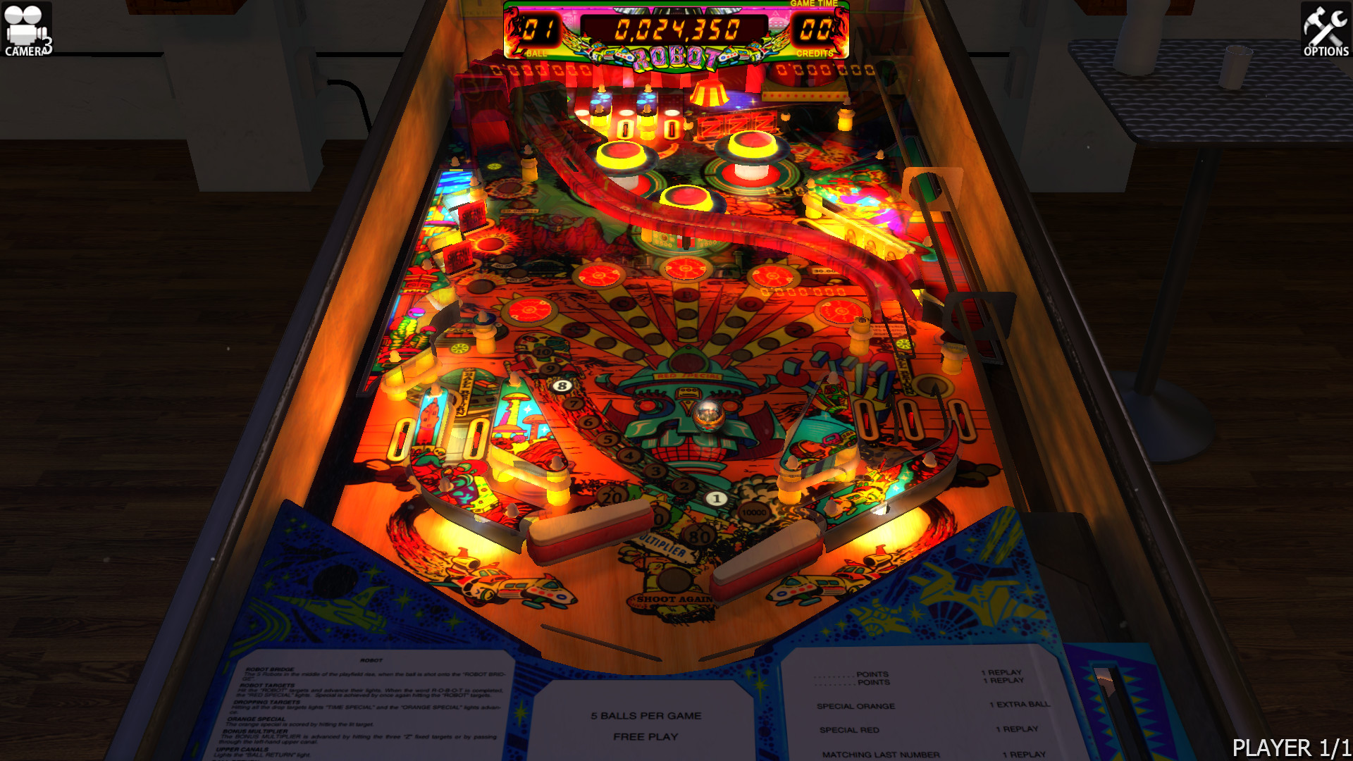 Zaccaria Pinball - Robot Table screenshot 3