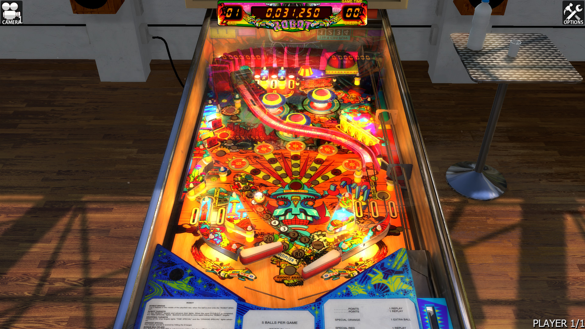 Zaccaria Pinball - Robot Table screenshot 1