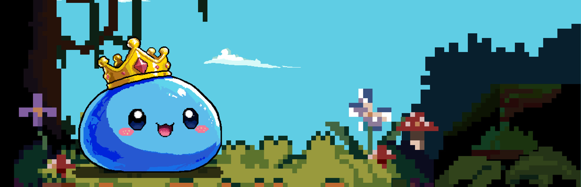 Little Slime and the Crown