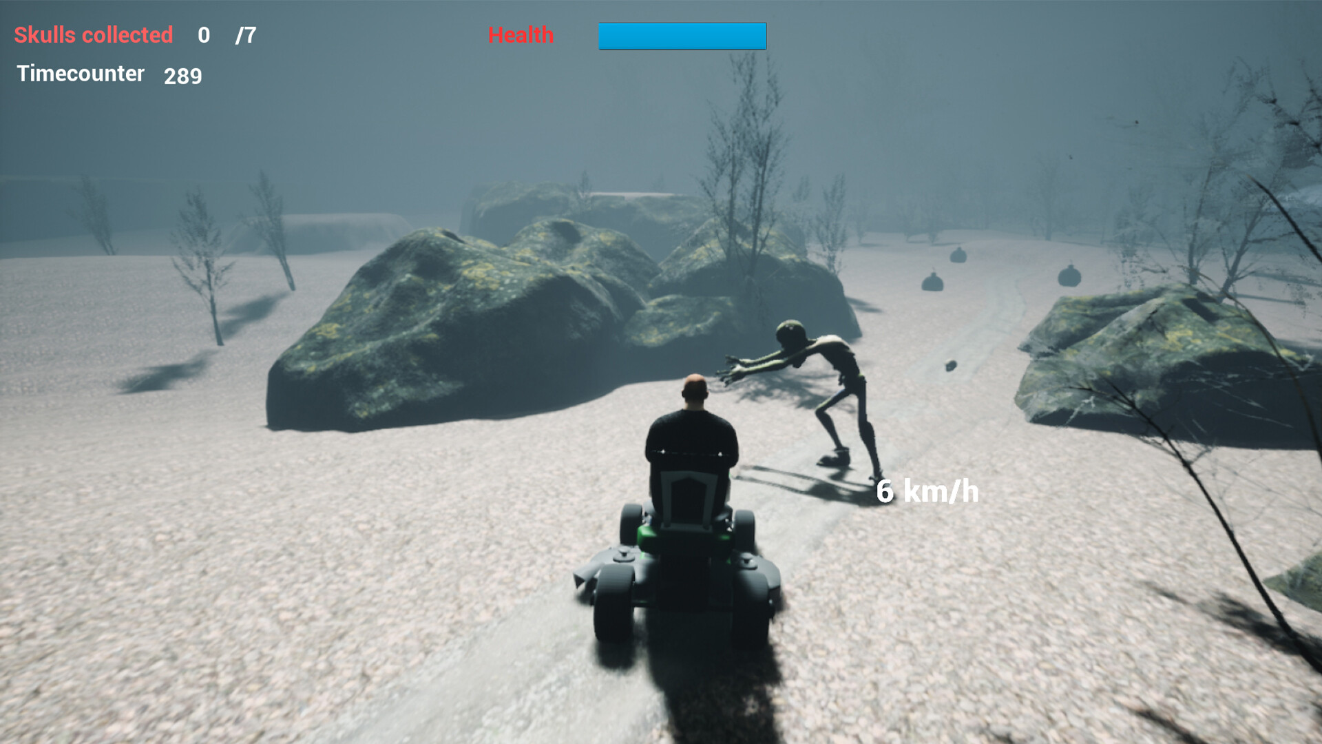 Lawnmower Game Horrorland screenshot 2