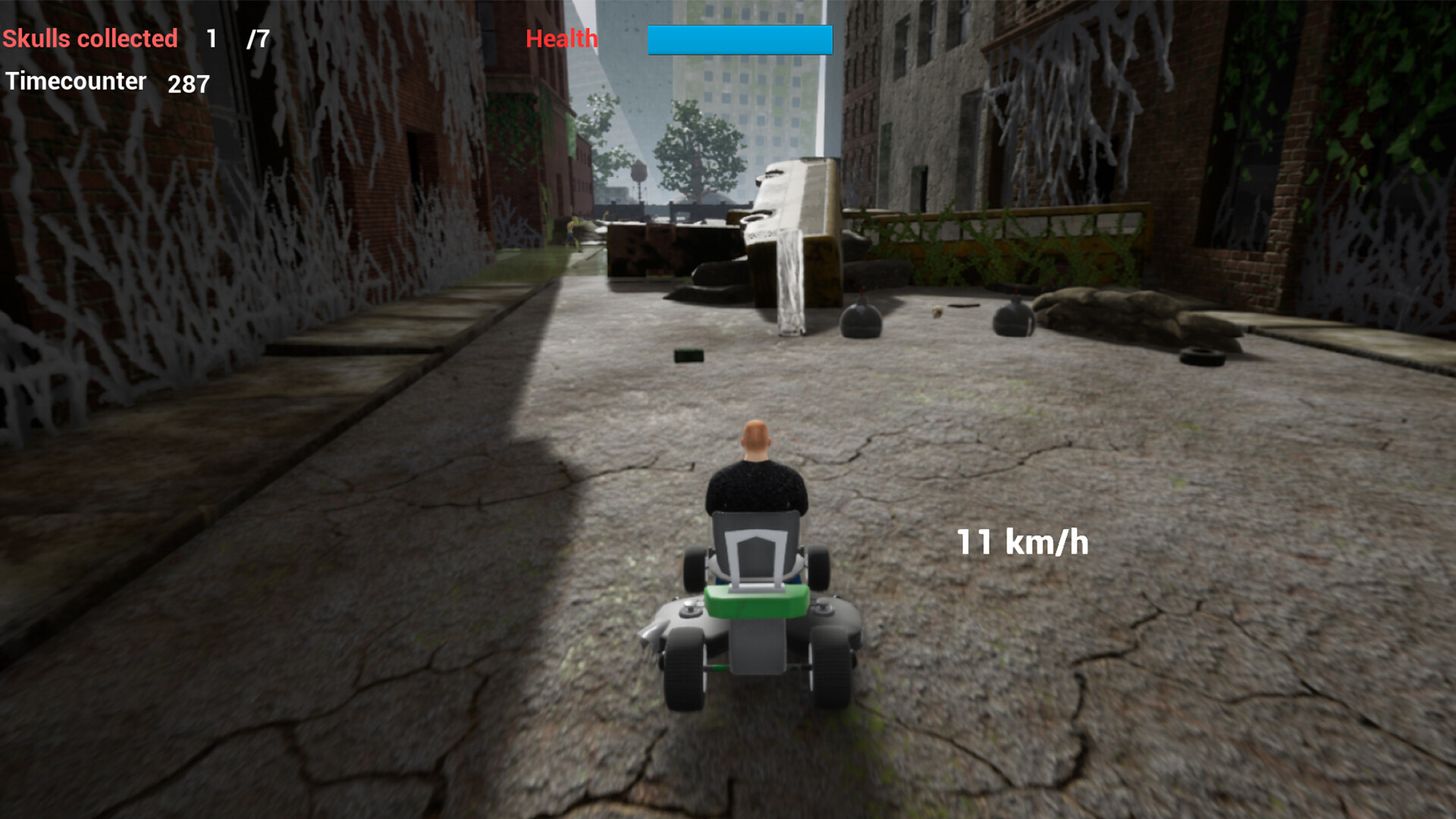 Lawnmower Game Horrorland screenshot 5