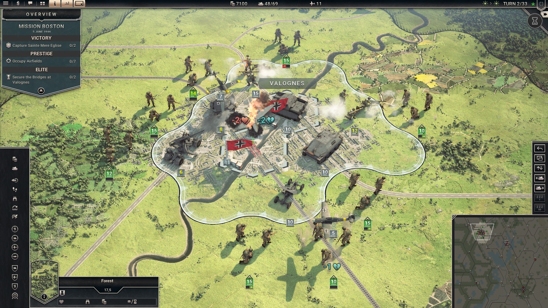 Panzer Corps 2 Elite All American v1.19.1 + all DLC (RUNE) gameplay screenshot 2
