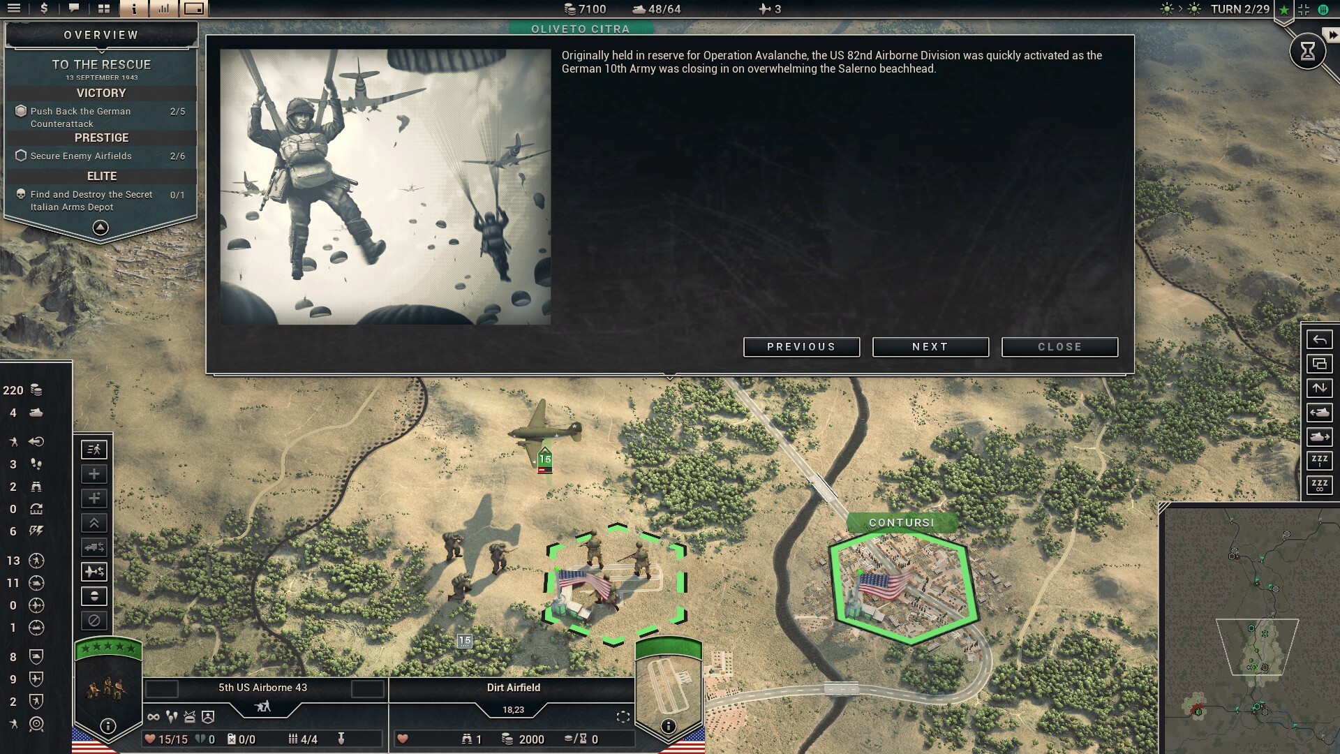 Panzer Corps 2 Elite All American v1.19.1 + all DLC (RUNE) gameplay screenshot 1