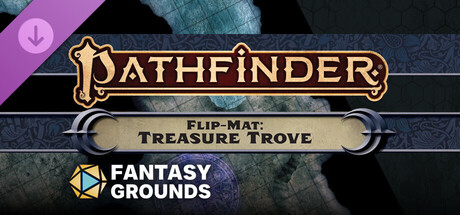 Fantasy Grounds - Pathfinder RPG - Pathfinder Flip-Mat: Treasure Trove