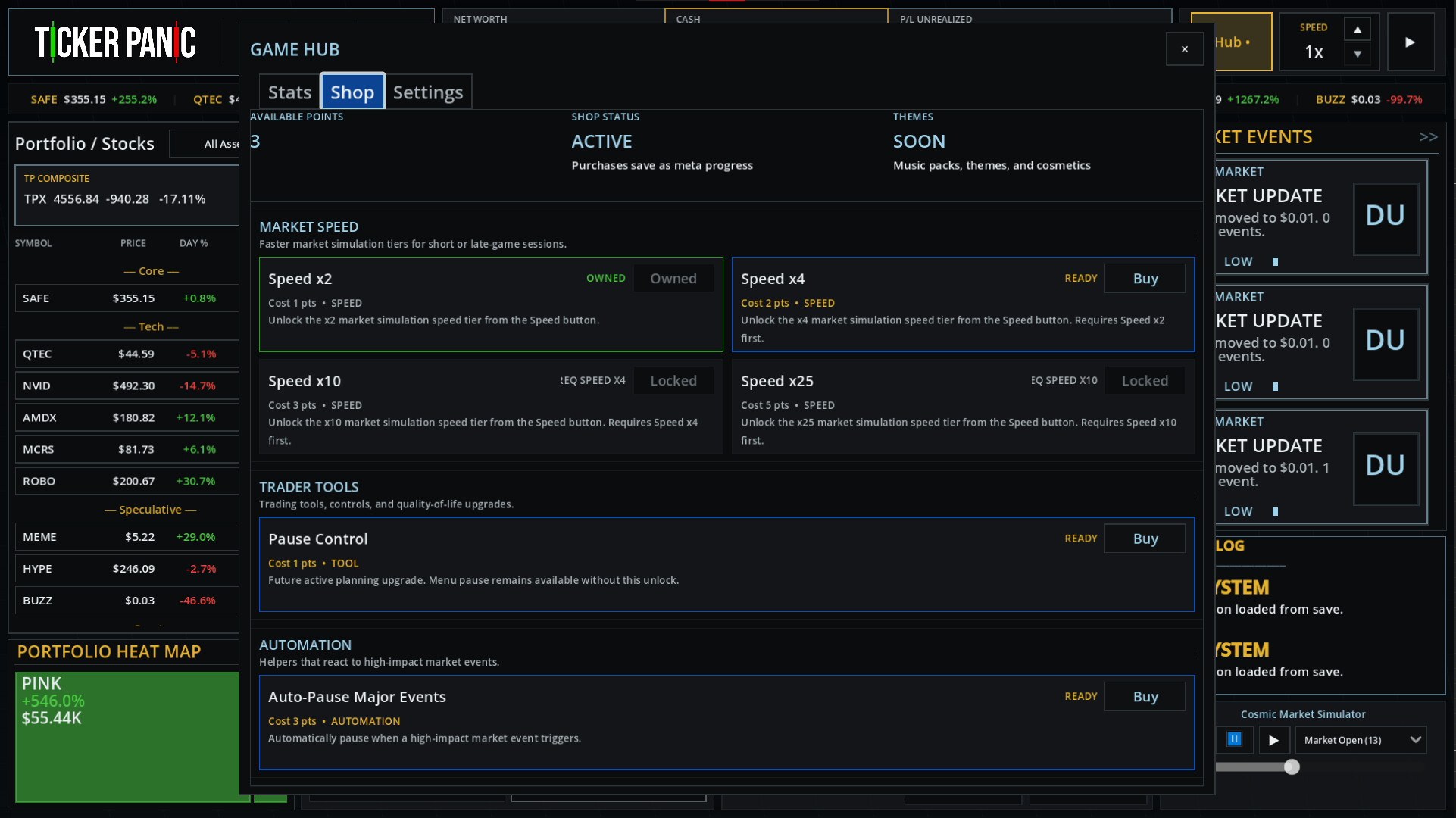 Ticker Panic screenshot 5