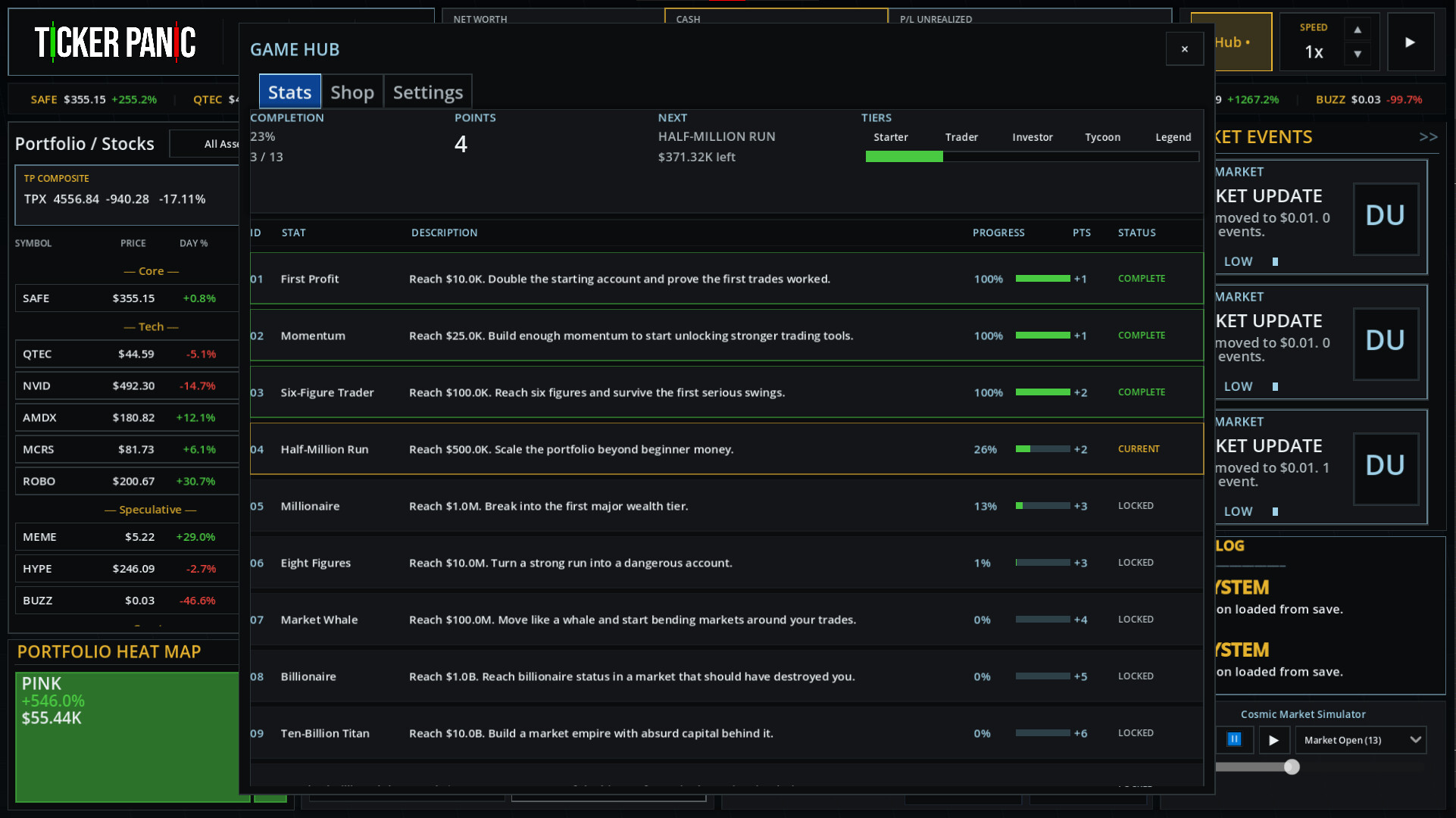 Ticker Panic screenshot 6