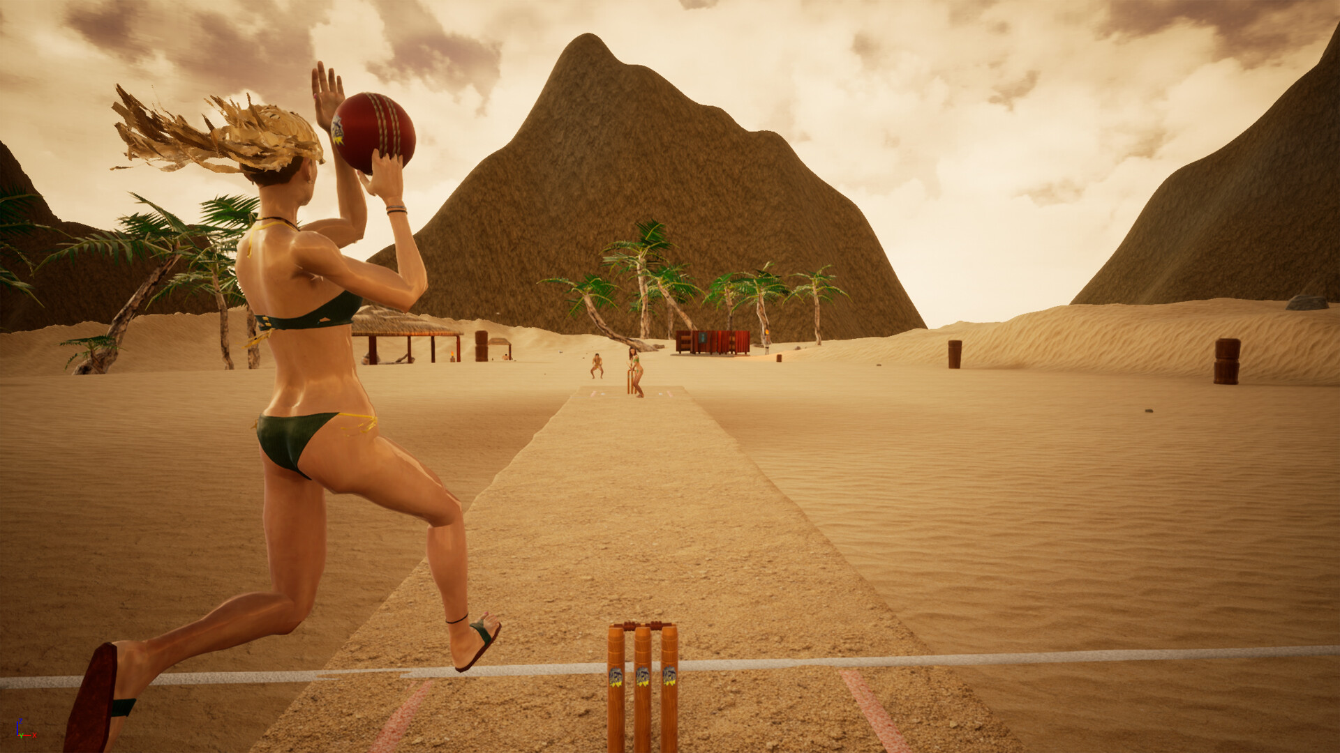 Bikini Island Cricket screenshot 2
