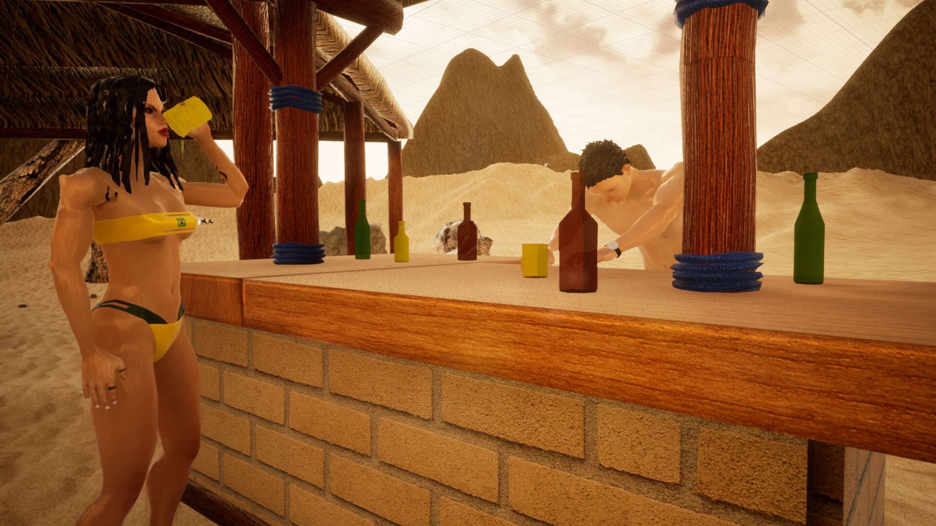 Bikini Island Cricket screenshot 5