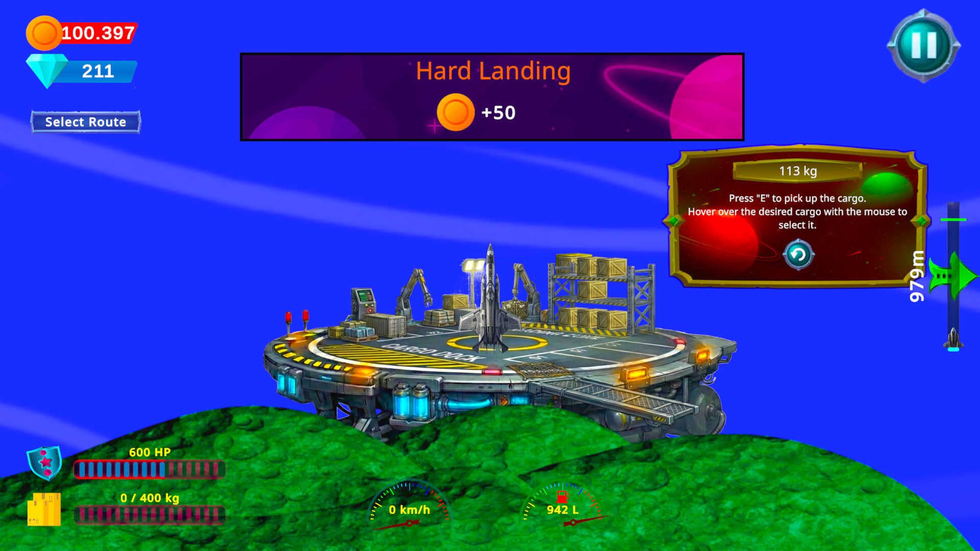 Space Cargo Simulator screenshot 2