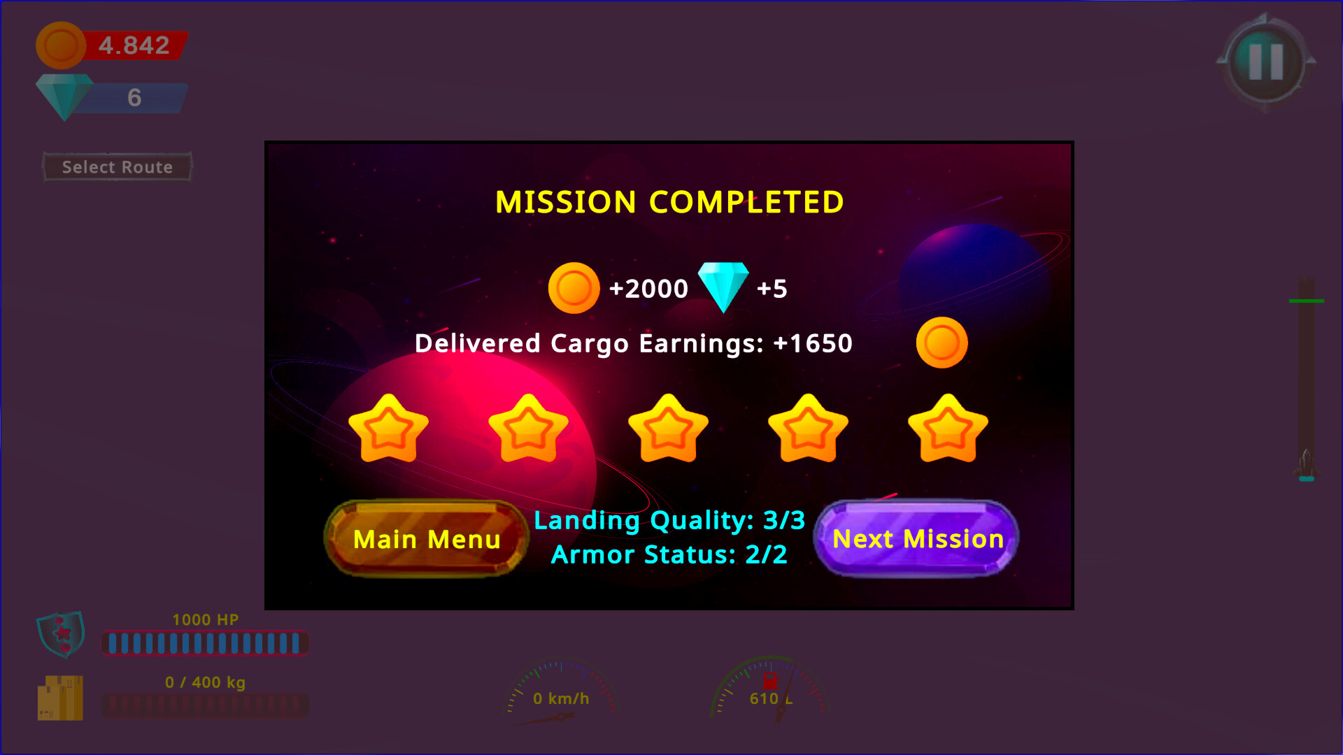 Space Cargo Simulator screenshot 6
