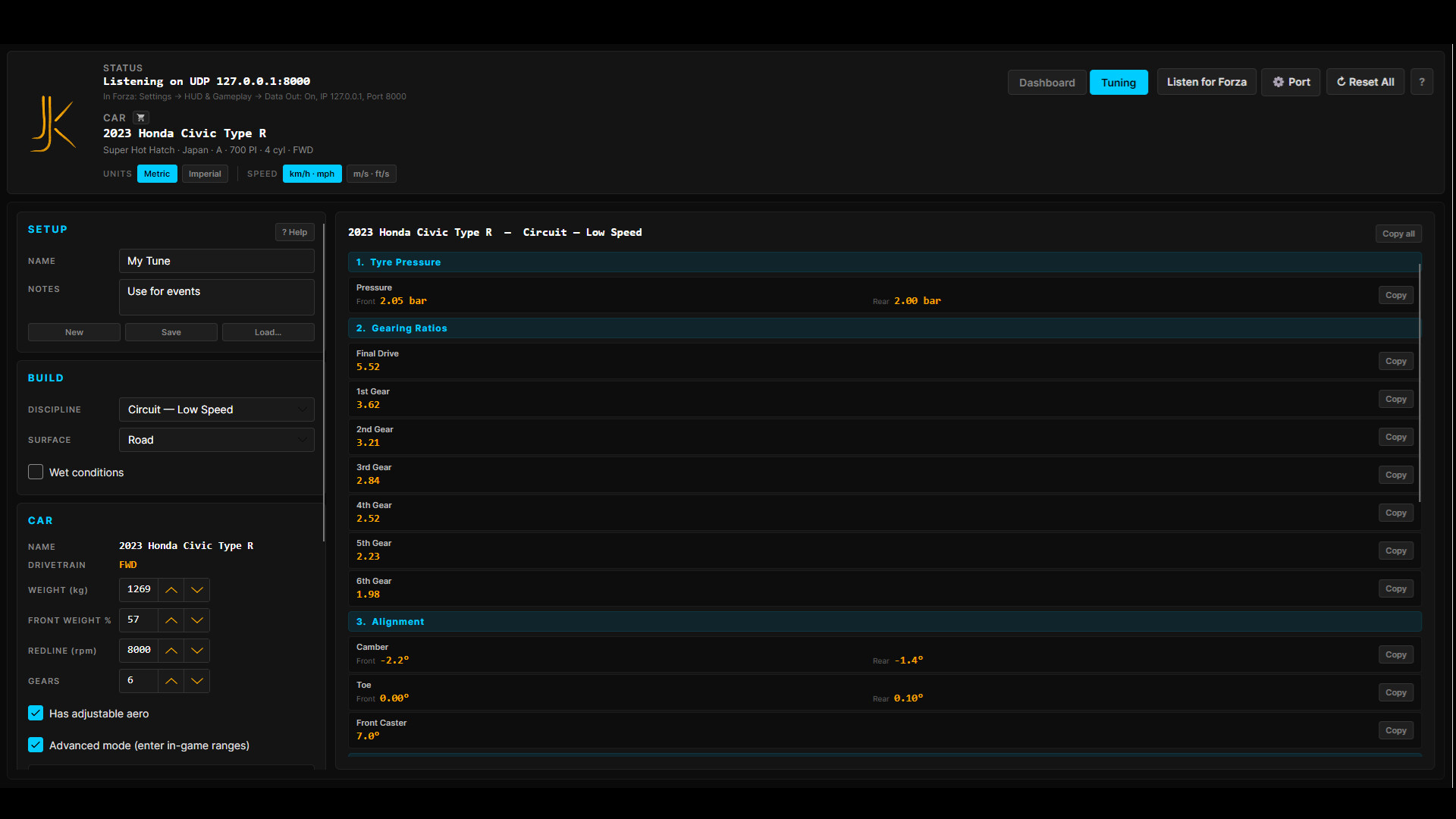 Kanjo Telemetry screenshot 6