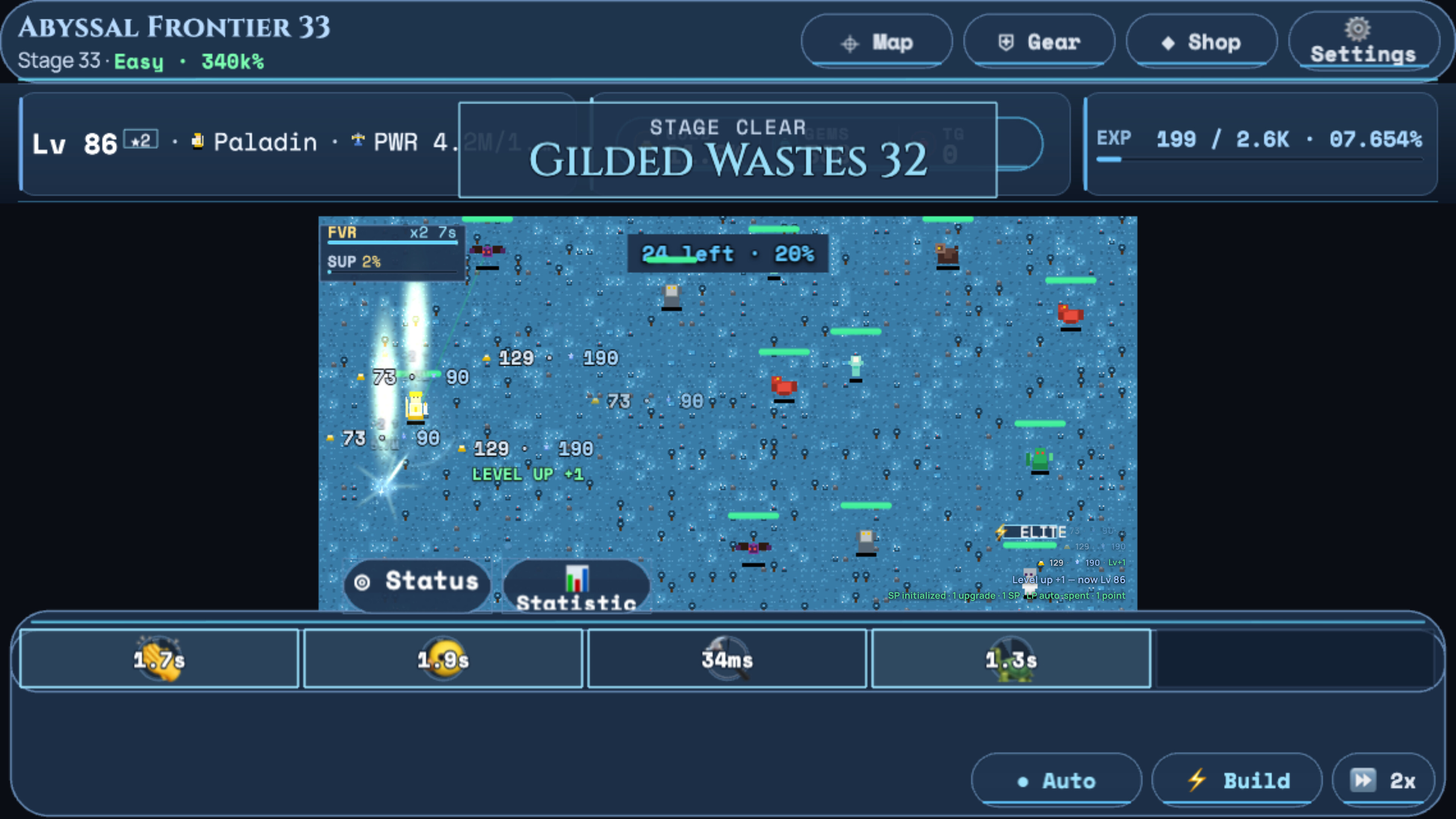 Never Ending Hero RPG screenshot 1