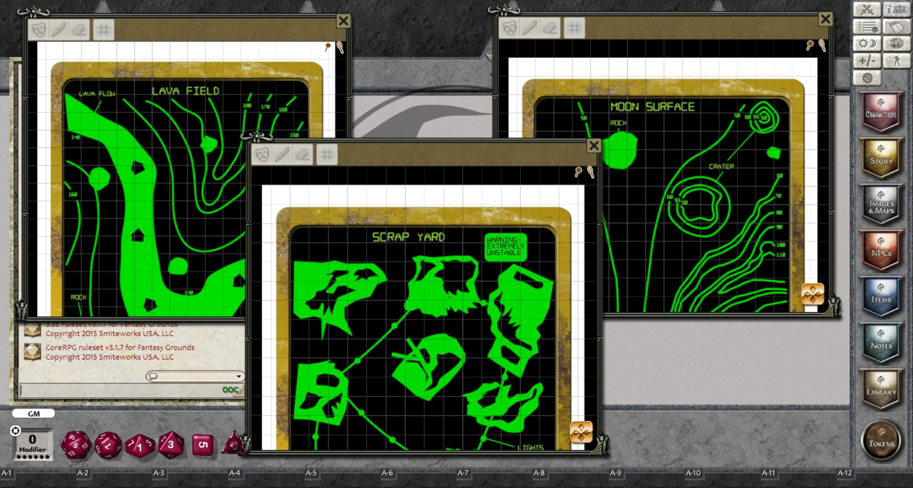 Fantasy Grounds - Sci-fi Themed Maps screenshot 4