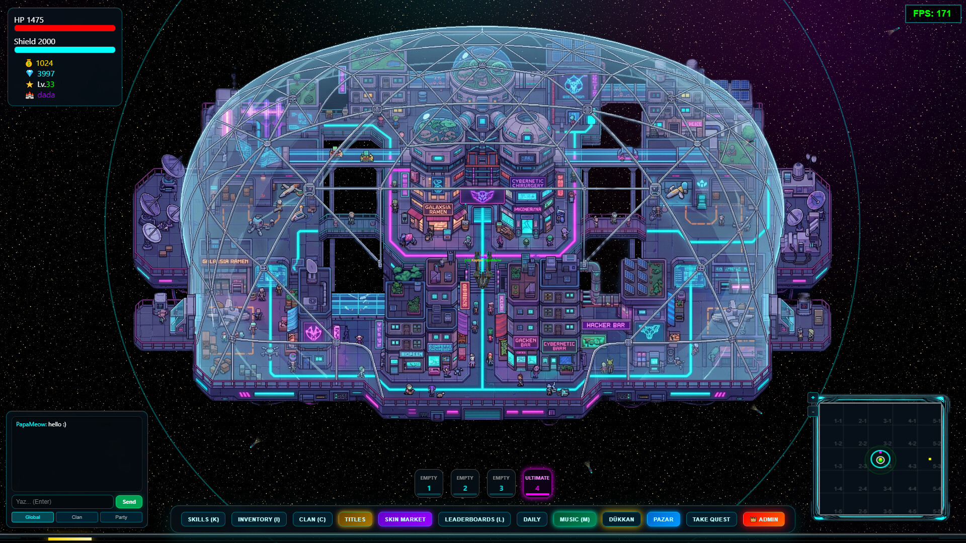 galaksia online screenshot 1