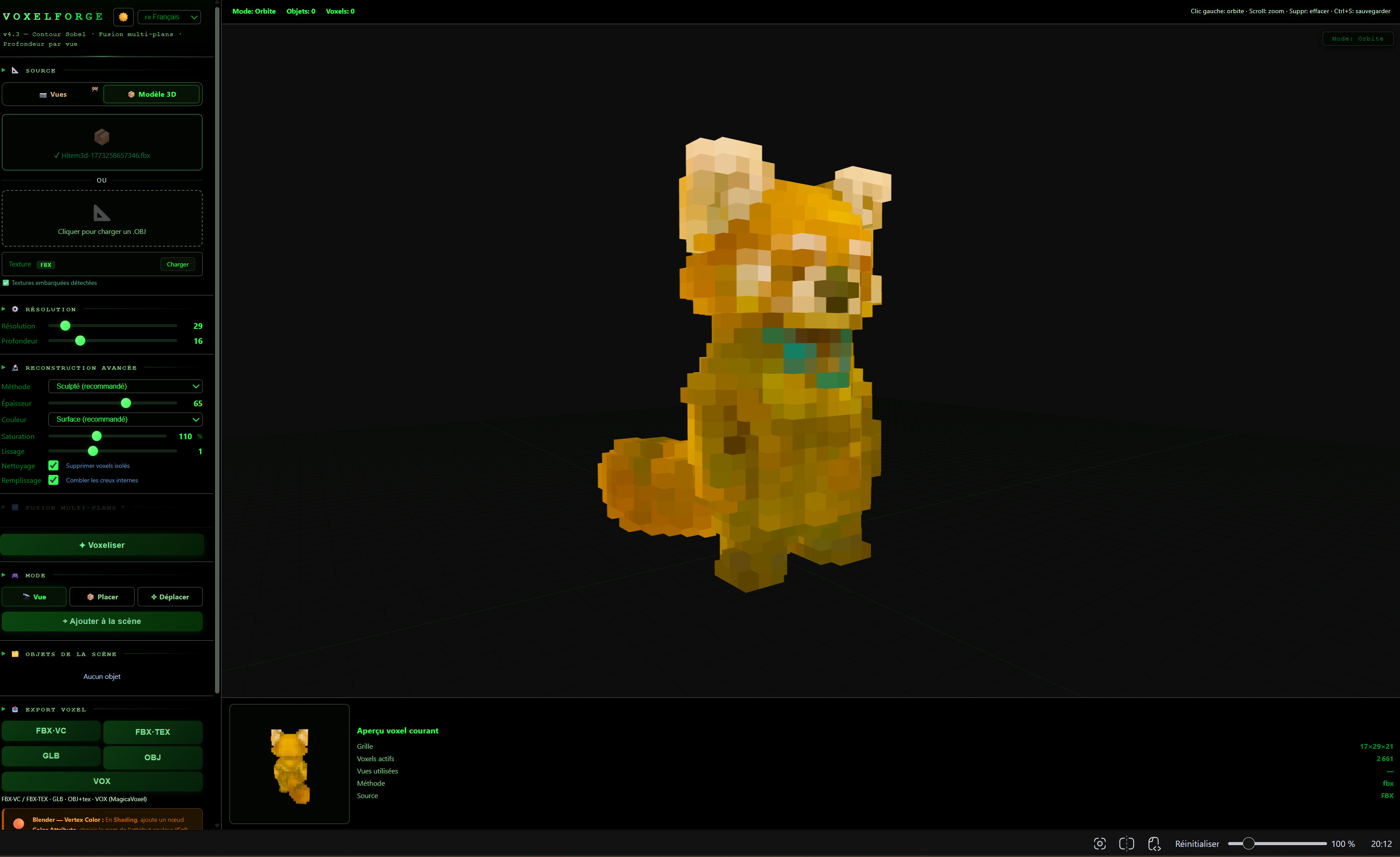 VoxelForge screenshot 1