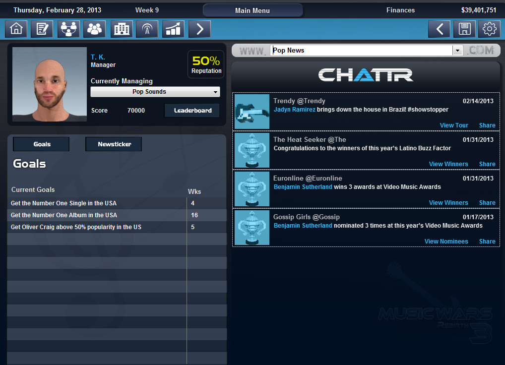 Music Wars Empire screenshot 3