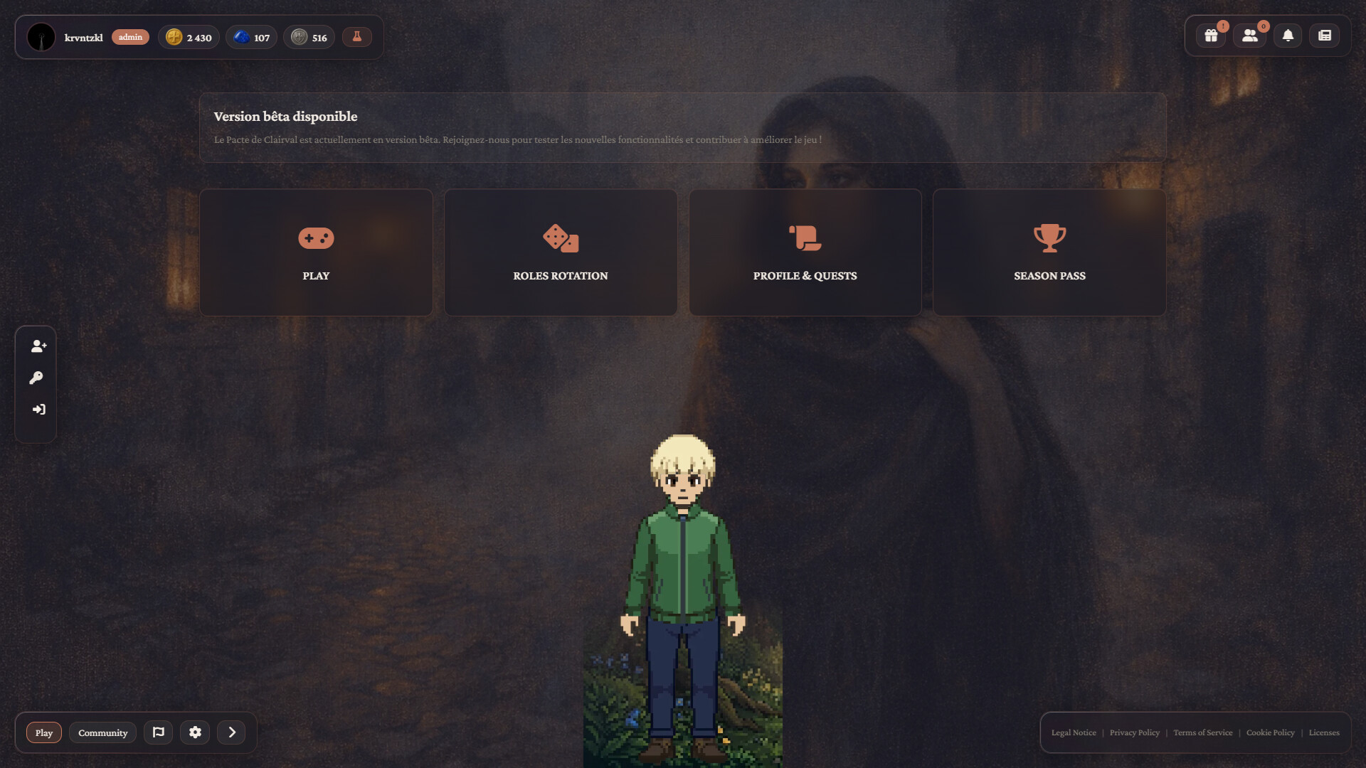 Clairval screenshot 1