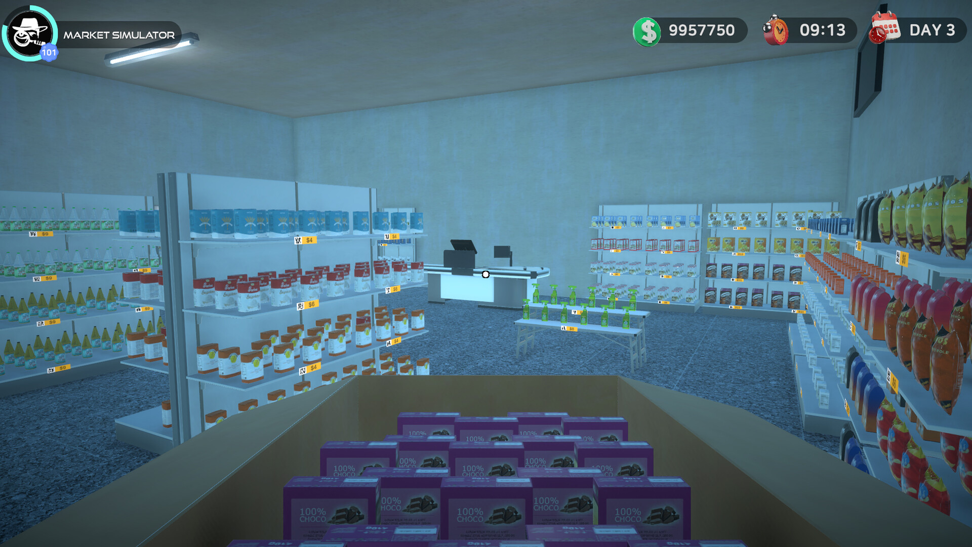 Market Simulator Miami Beach gameplay screenshot 1
