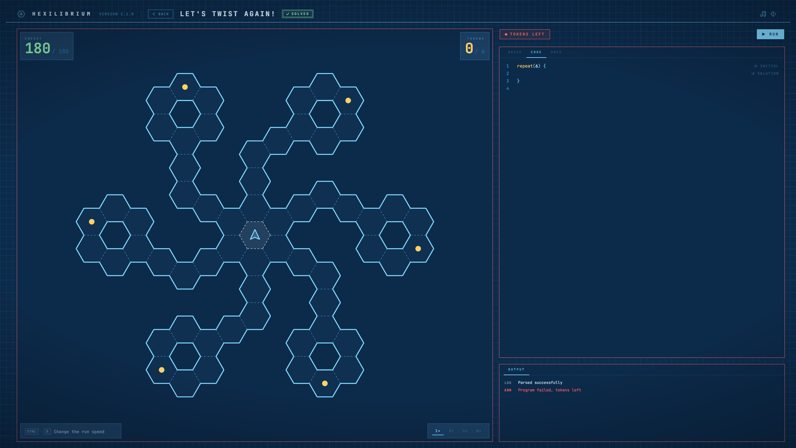 Hexilibrium screenshot 3