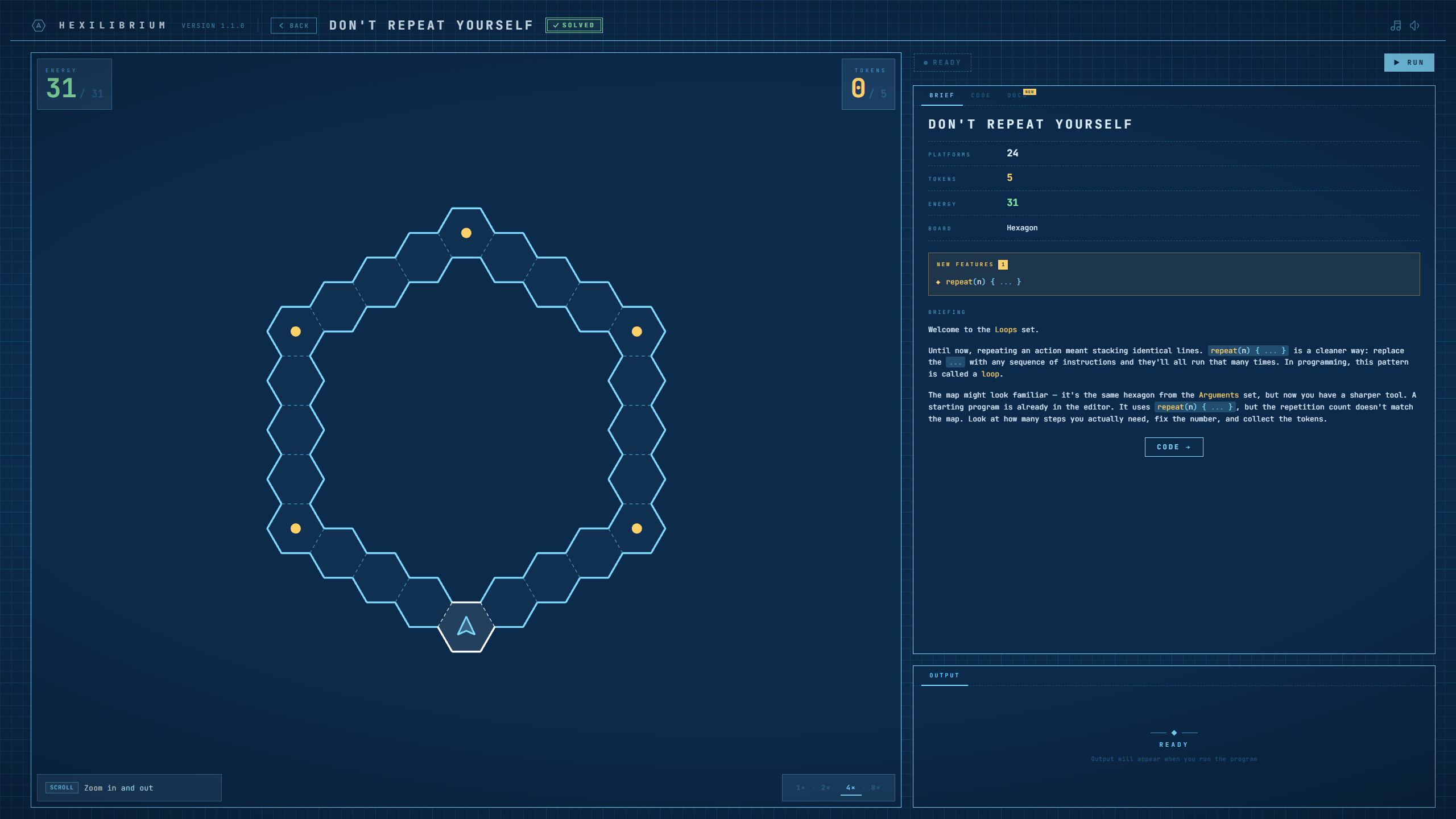 Hexilibrium screenshot 2