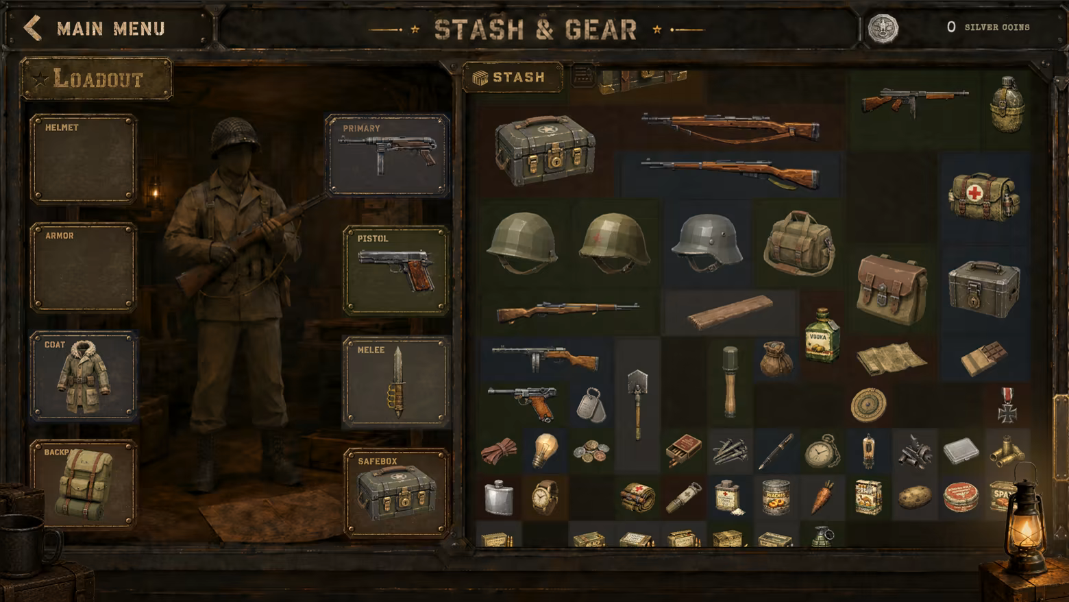 Inventory (Loadout &amp; Stash)
