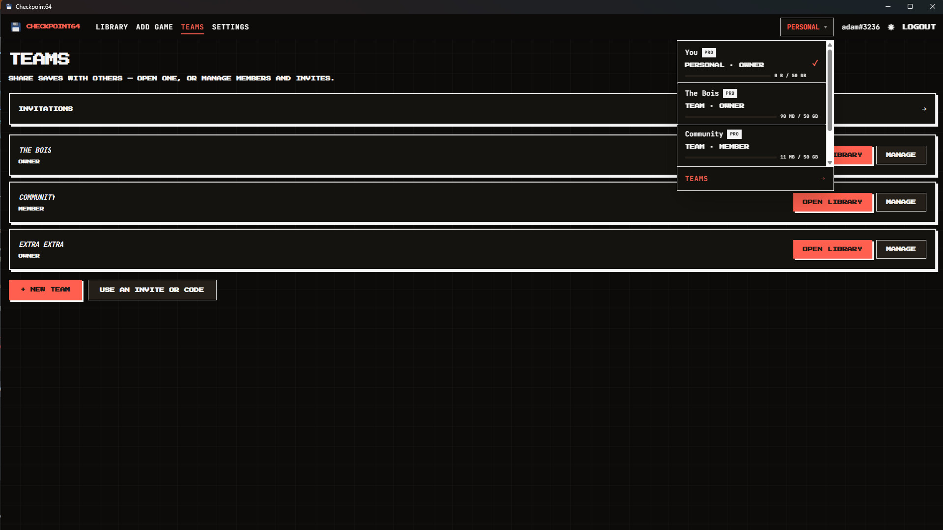 Checkpoint64 Pro Access screenshot 1
