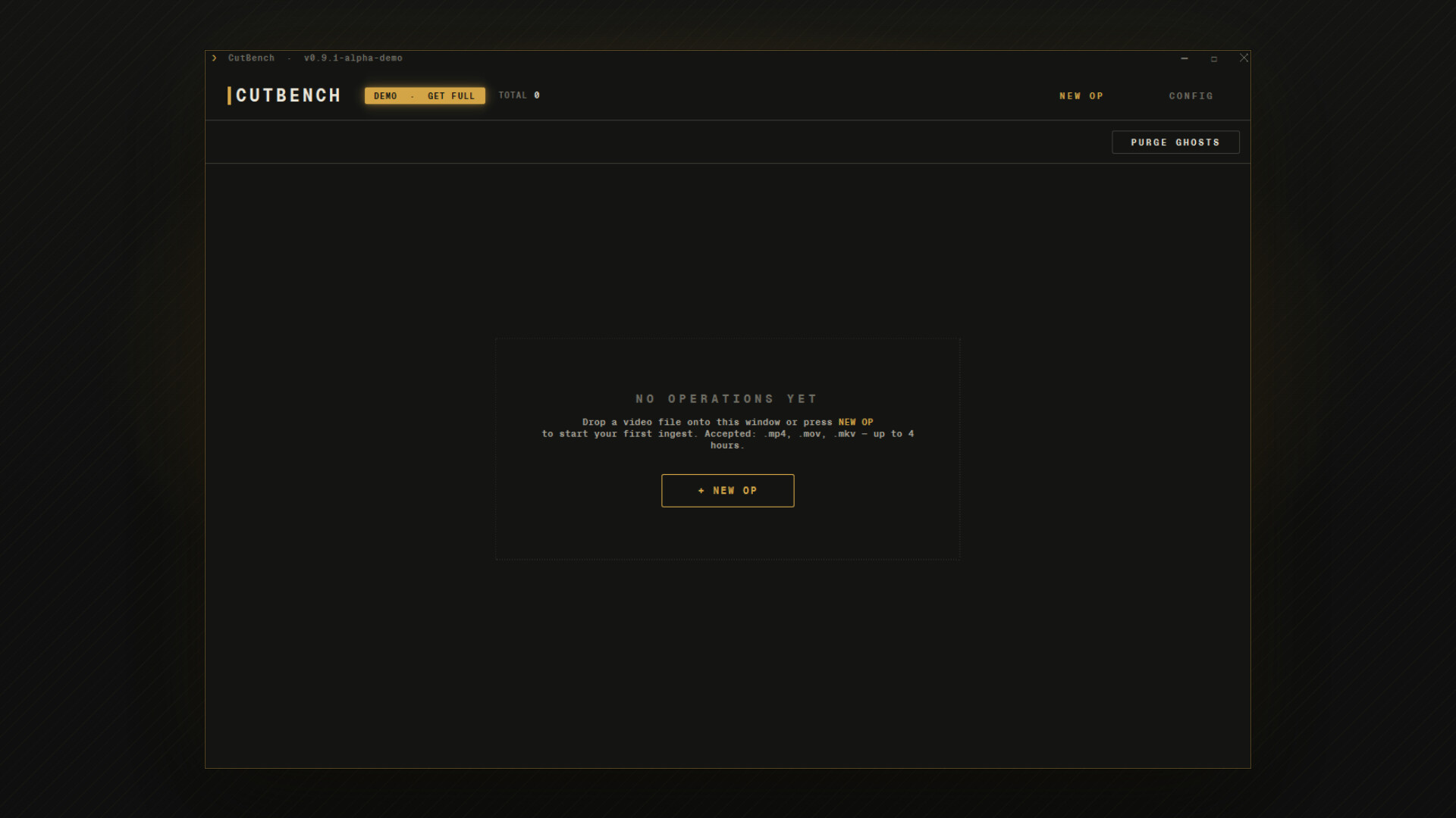 CutBench screenshot 1